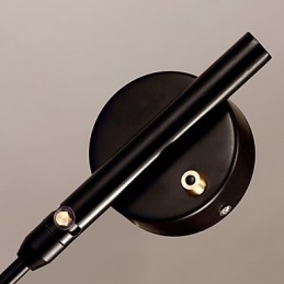 Loft Amercian Countryside Freely Wall Lights Vintage Sängbord Lång Mekanisk Arbete Study Lamp For Indoor