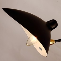 Loft Amercian Countryside Freely Wall Lights Vintage Sängbord Lång Mekanisk Arbete Study Lamp For Indoor