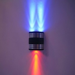 Mini Style Flush Mount Vägglampor Modern Contemporary Metal