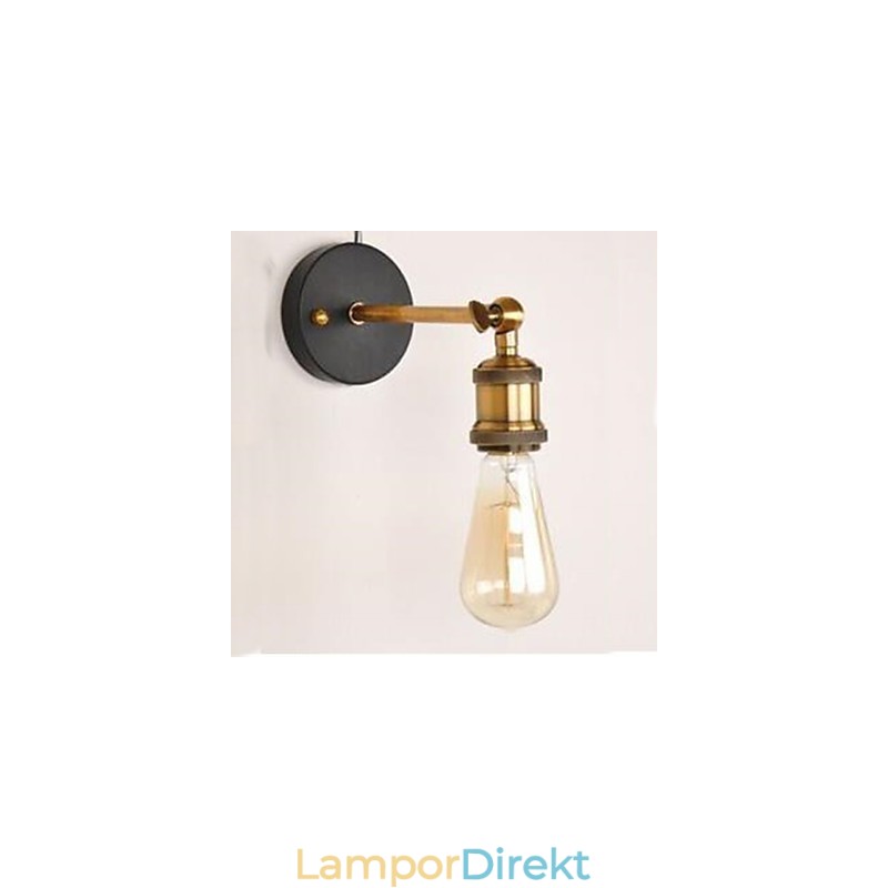 Kopparhuvud Vägglampa