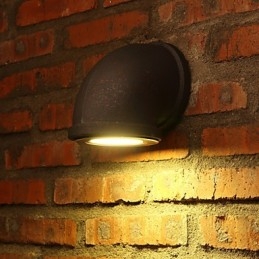 Loft Kreativ Personlighet Retro Landsbygdens Vattenrör Vägglampa Ljus