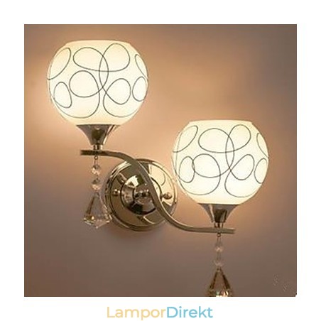 Vägglampa I Kristall Vägglampa I Kristall