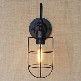American Country Dekorativ Vägglampa