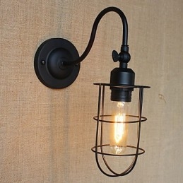 American Country Dekorativ Vägglampa