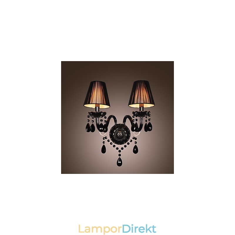 Crystal Candle Vägglampor Modernt Samtida Glas