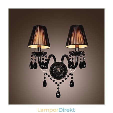 Crystal Candle Vägglampor Modernt Samtida Glas