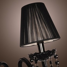 Crystal Candle Vägglampor Modernt Samtida Glas