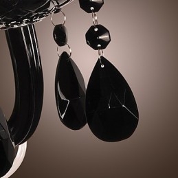 Crystal Candle Vägglampor Modernt Samtida Glas