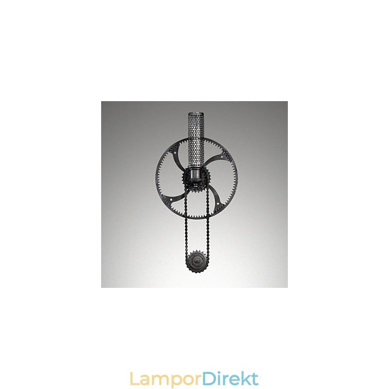 Grand Mercure Mount Vägglampa Loft Steampunk Nordic American Warehouse Retro Industrial Gear Vägglampa