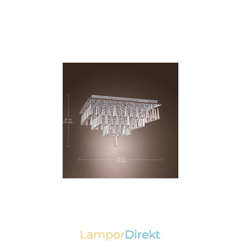 Modern Contemporary Crystal Others Flush Mount