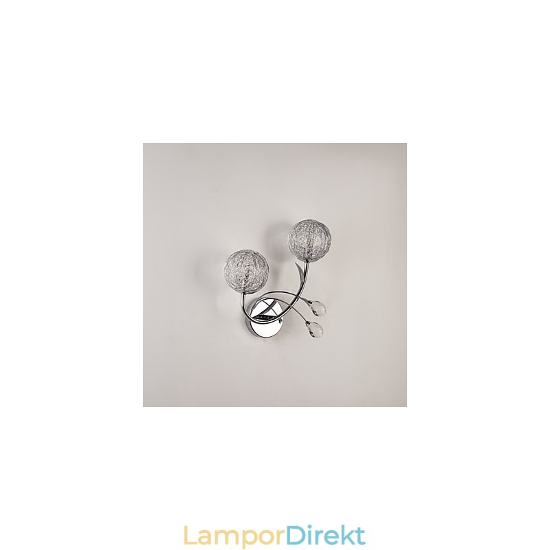 Vägglampetter Crystal Mini Style Modern Contemporary Metal