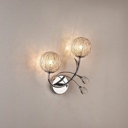 Vägglampetter Crystal Mini Style Modern Contemporary Metal