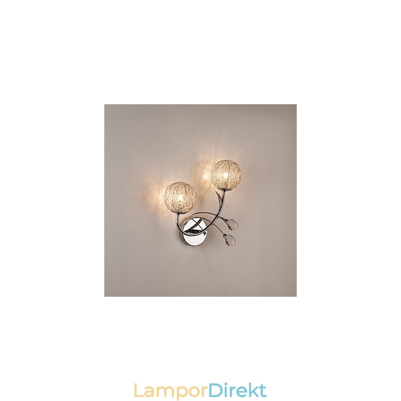Vägglampetter Crystal Mini Style Modern Contemporary Metal