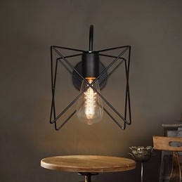 Nordic Retro Hall Trappor Line Vägglampa Lights