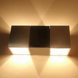 Mini Style Flush Mount Vägglampor Modern Contemporary Metal