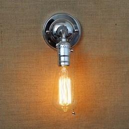 American Rural Countryside Retro Modern Edison Light Bulb Aisle Mini Living Room Vägglampa