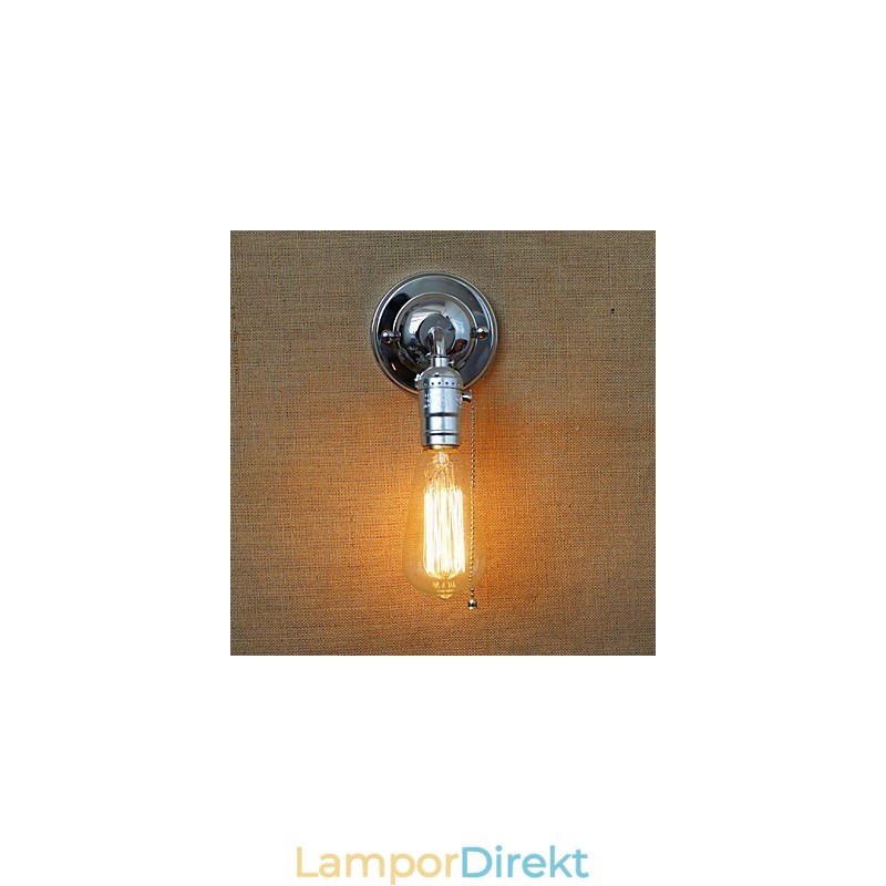 American Rural Countryside Retro Modern Edison Light Bulb Aisle Mini Living Room Vägglampa