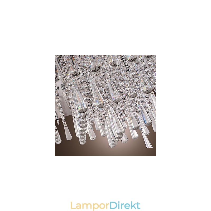 Modern Contemporary Crystal Others Flush Mount