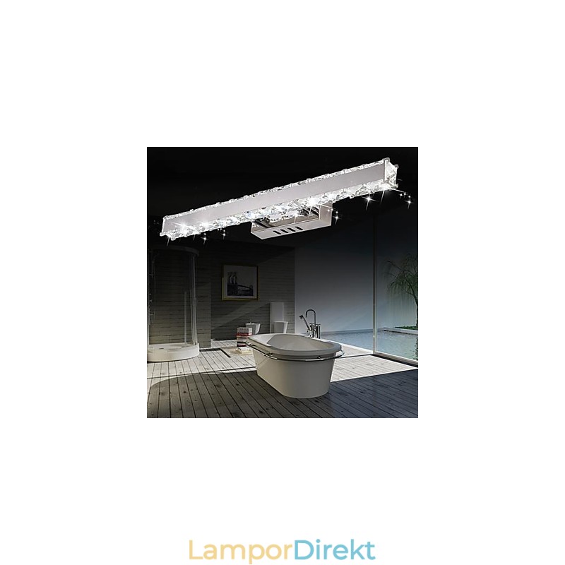 Kristall Badrumsbelysning Modern Samtida Metall