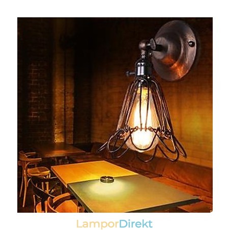 Liten Bur Vägglampa Industriell Stil Återställa Antika Sätt Att Korridor Korridor Lampor Och Lyktor Liten Bur Vägglampa Industriell Stil Återställa Antika Sätt Att Korridor Korridor Lampor Och Lyktor