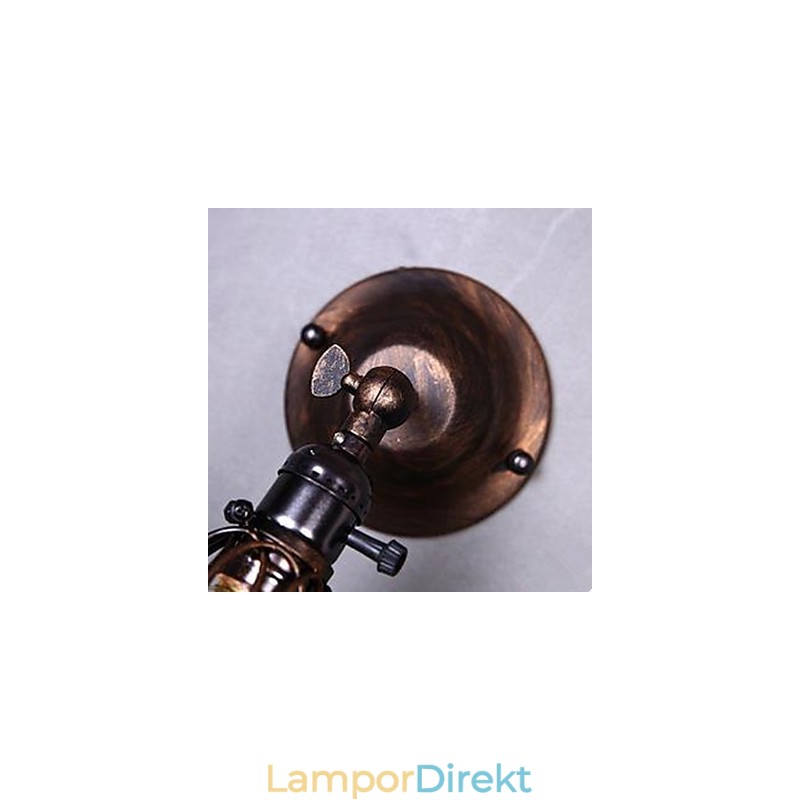 Liten Bur Vägglampa Industriell Stil Återställa Antika Sätt Att Korridor Korridor Lampor Och Lyktor