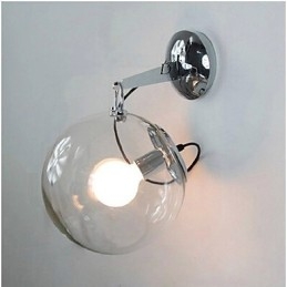 Individualitet Kreativ Design Modern Glas Bubble Ball Pendellampa Vägglampa Lights