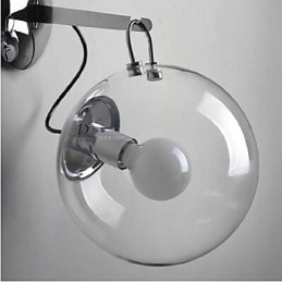 Individualitet Kreativ Design Modern Glas Bubble Ball Pendellampa Vägglampa Lights