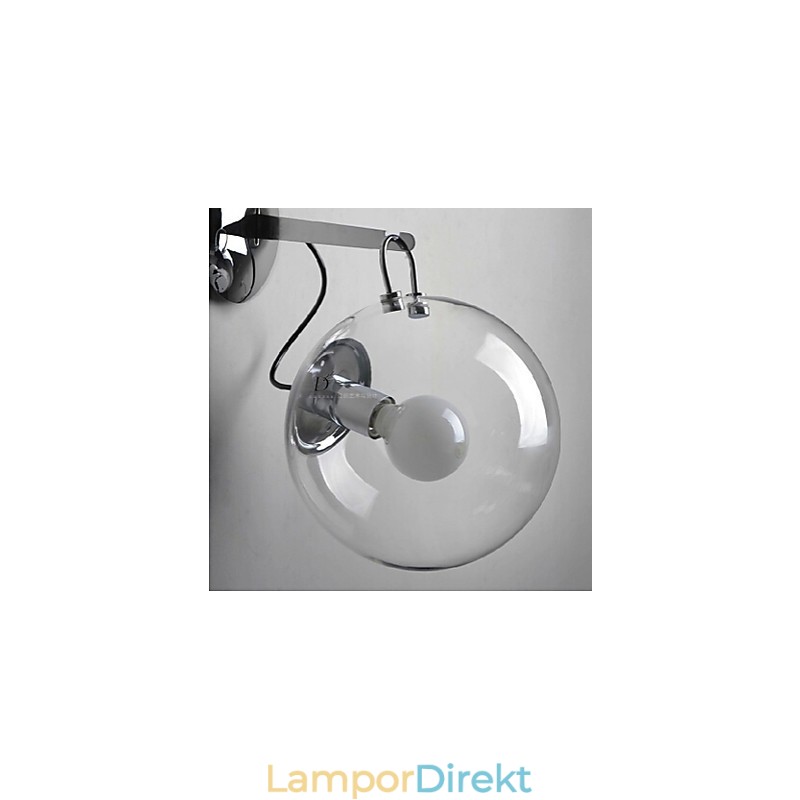 Individualitet Kreativ Design Modern Glas Bubble Ball Pendellampa Vägglampa Lights