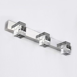 Vägglampor Badrumsbelysning Väggbrickor Crystal Mini Style Modern Contemporary Metal