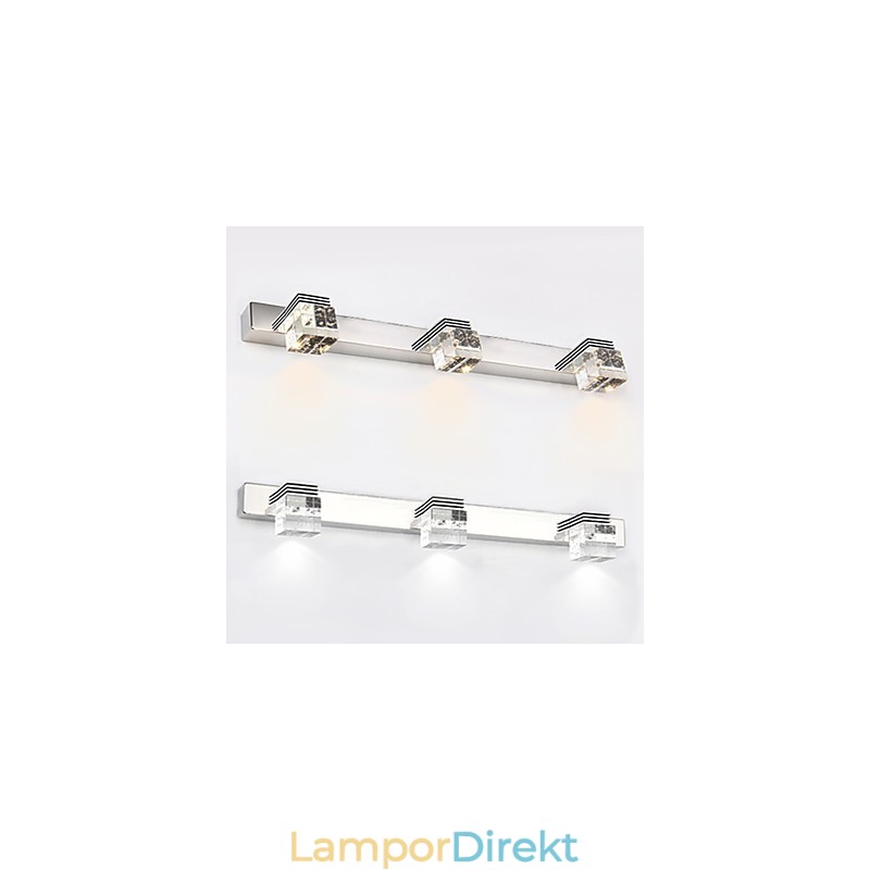 Vägglampor Badrumsbelysning Väggbrickor Crystal Mini Style Modern Contemporary Metal