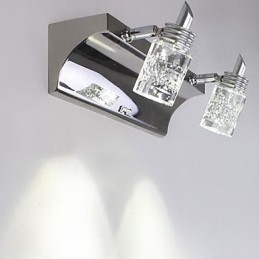 Kristall Badrumsbelysning Modern Samtida Metall