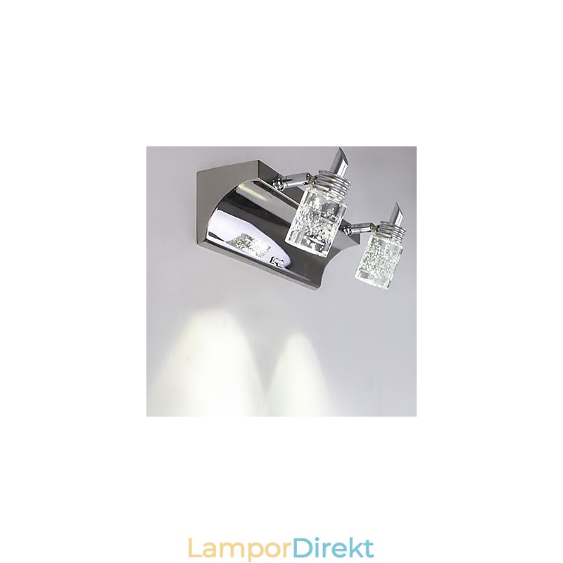 Kristall Badrumsbelysning Modern Samtida Metall