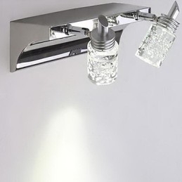 Kristall Badrumsbelysning Modern Samtida Metall