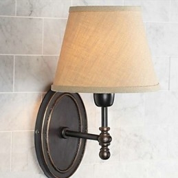 Rural Nordic Restoring Ancient Ways Warm Cloth Walllamp