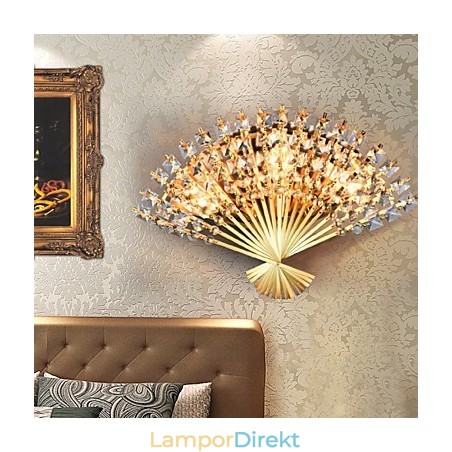 Alla Hjärtans Dag The Fan Väggdekoration Presenter Samtida Och Kontrakterade Crystal Vägglampa Light Alla Hjärtans Dag The Fan Väggdekoration Presenter Samtida Och Kontrakterade Crystal Vägglampa Light