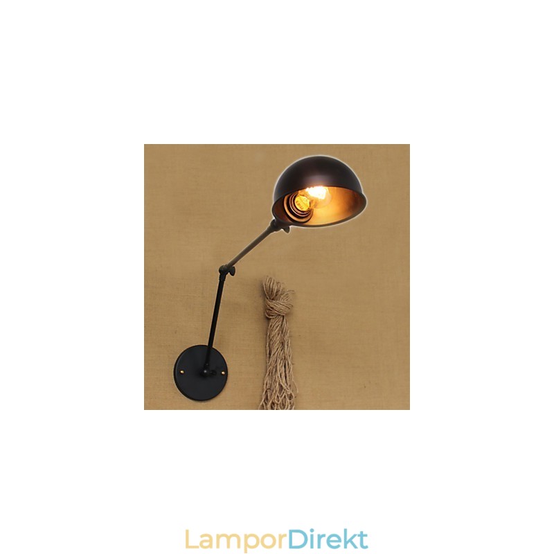 Industriell Stil Retro Dubbel Lång Arm En Enkel Personlighet Ills Bedside Dining Dekorativ Vägglampa