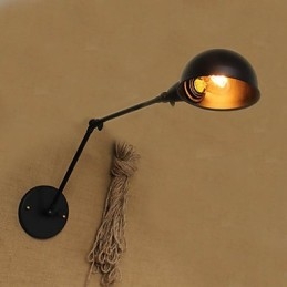 Industriell Stil Retro Dubbel Lång Arm En Enkel Personlighet Ills Bedside Dining Dekorativ Vägglampa