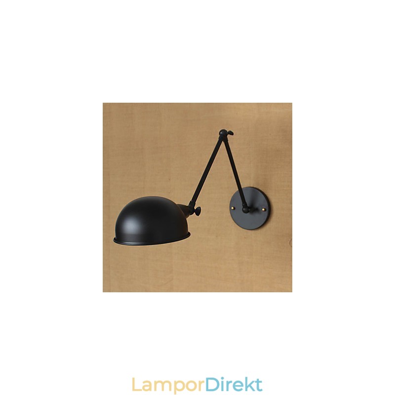 Industriell Stil Retro Dubbel Lång Arm En Enkel Personlighet Ills Bedside Dining Dekorativ Vägglampa