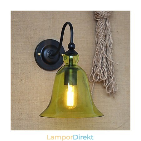 Amerikansk Landsbygd Minimalistisk Blå Glas Dekorativ Vägglampa Vardagsrum Hall Amerikansk Landsbygd Minimalistisk Blå Glas Dekorativ Vägglampa Vardagsrum Hall