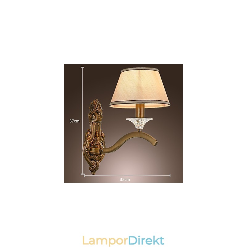 Vägglampetter Traditionell Klassisk Metall