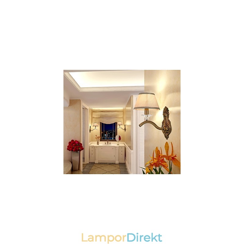 Vägglampetter Traditionell Klassisk Metall