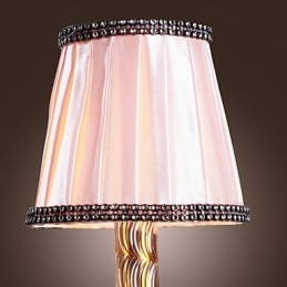 Elegant Kristallvägglampa I Rosa