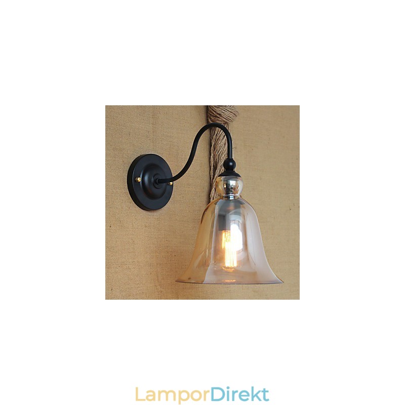 Amerikansk Landsbygd På Landsbygden Minimalistisk Vardagsrum Hall Dekorerad Glasvägg Sconce