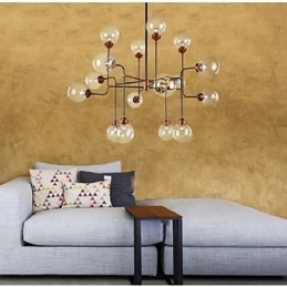 Contracted Creative Agerade Rollen Som Amerikanska Glaskula Sittande Magic Beans Droplight