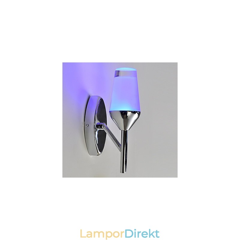Wall Sconces Modern Contemporary Metal Vinglas Lampa