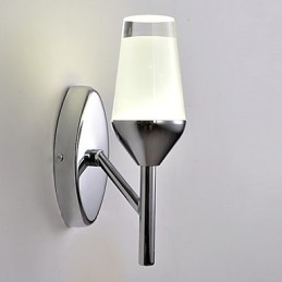 Wall Sconces Modern Contemporary Metal Vinglas Lampa