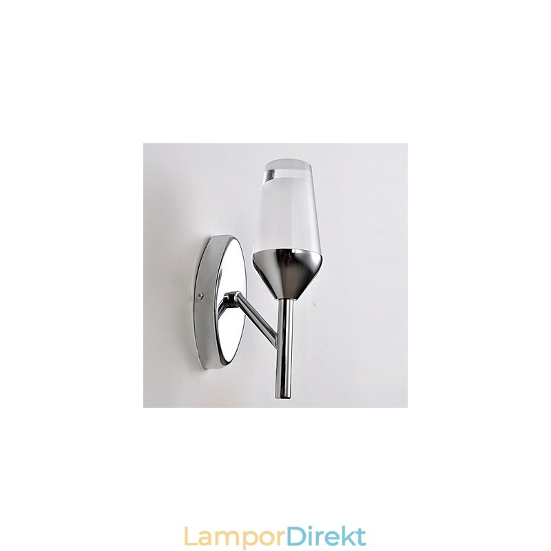 Wall Sconces Modern Contemporary Metal Vinglas Lampa