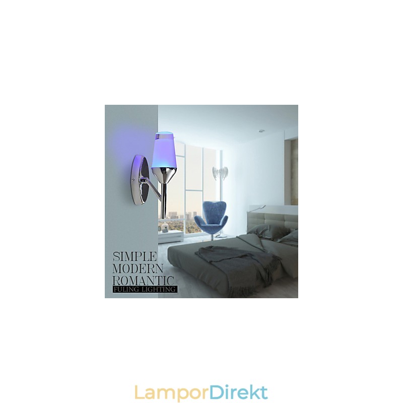 Wall Sconces Modern Contemporary Metal Vinglas Lampa