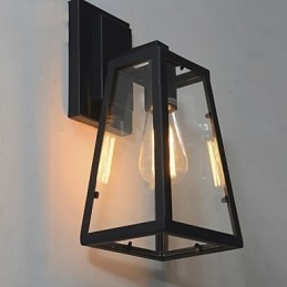 Vindindustrin Gångkvalitet Retro Vägglampa Vägg Lron Ljus Med