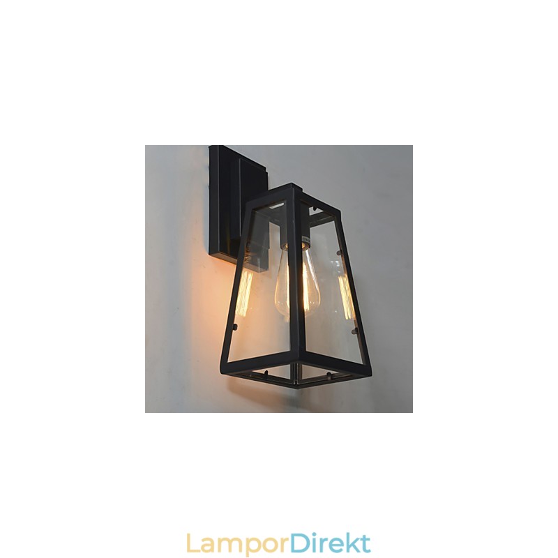 Vindindustrin Gångkvalitet Retro Vägglampa Vägg Lron Ljus Med